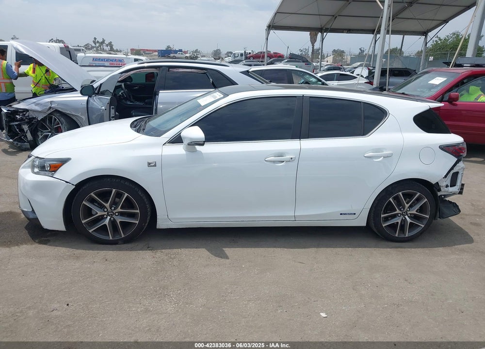 2017 LEXUS CT200H VIN: JTHKD5BH4H2283160