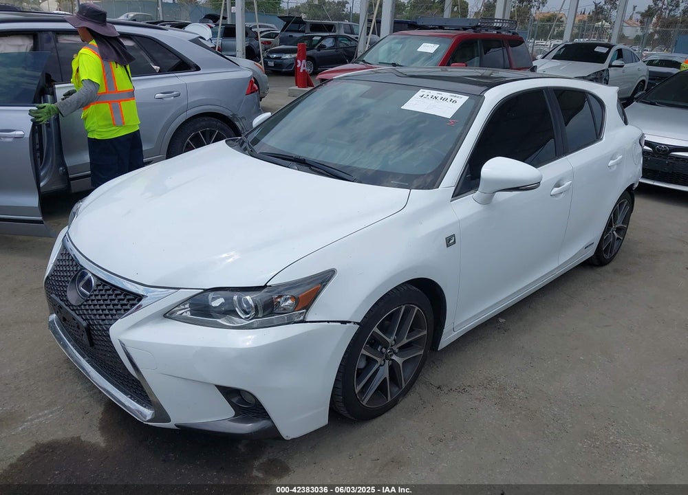 2017 LEXUS CT200H VIN: JTHKD5BH4H2283160