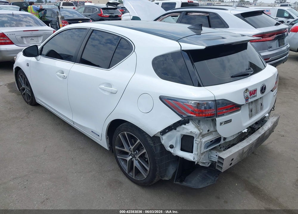 2017 LEXUS CT200H VIN: JTHKD5BH4H2283160