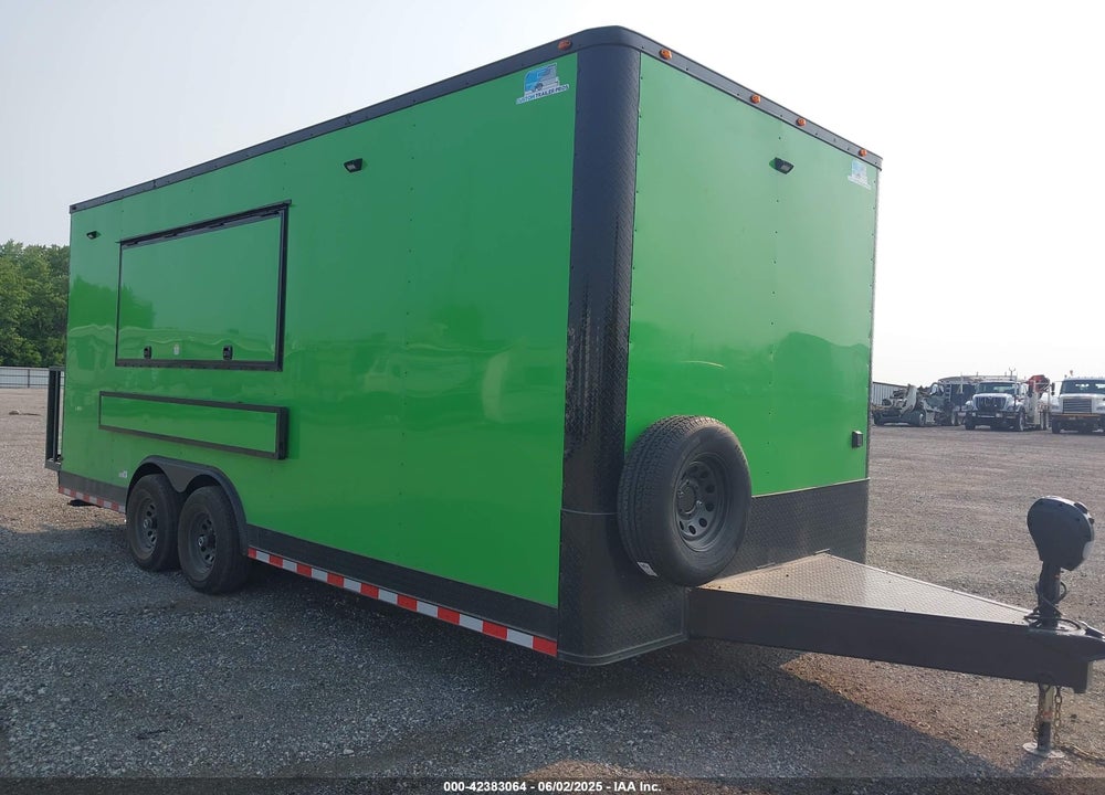 2025 TRAILER EMPIRE CARGO FOOD  8.5X20 VIN: 7F81E202XSD016564