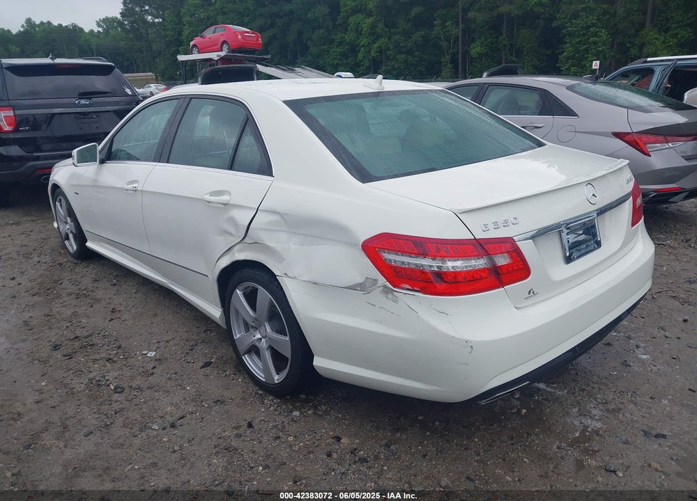 2012 MERCEDES-BENZ E 350 4MATIC VIN: WDDHF8JB8CA569070