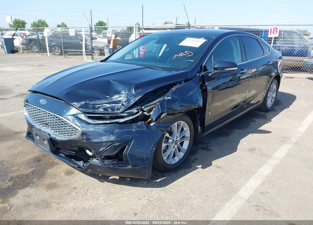 2020 FORD FUSION VIN: 3FA6P0SU7LR114156