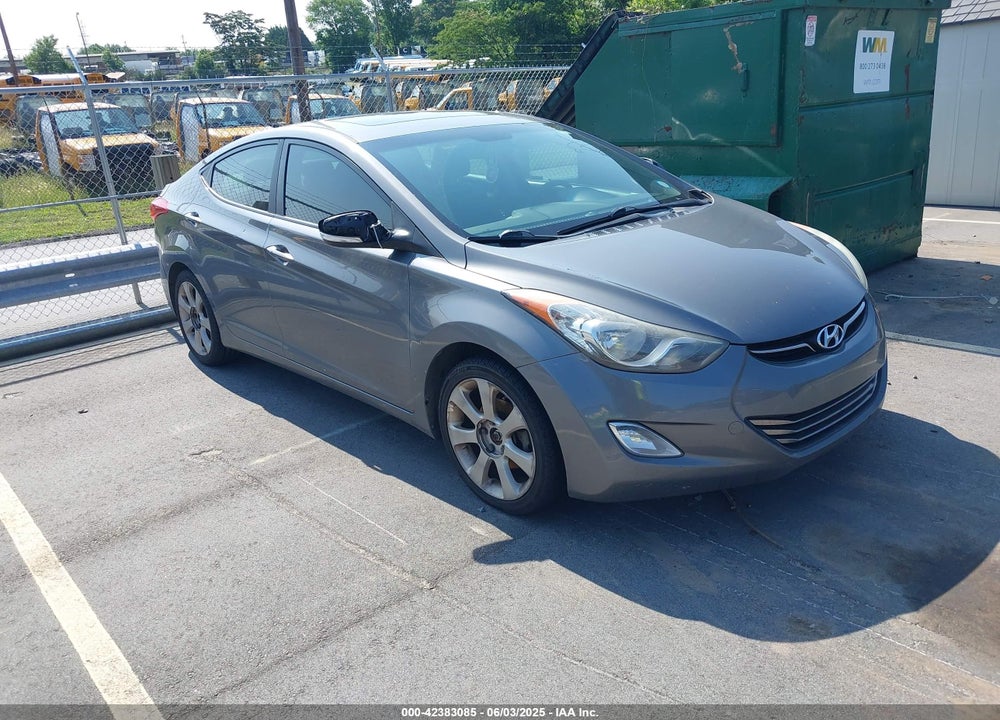 2013 HYUNDAI ELANTRA LIMITED VIN: 5NPDH4AE0DH172663