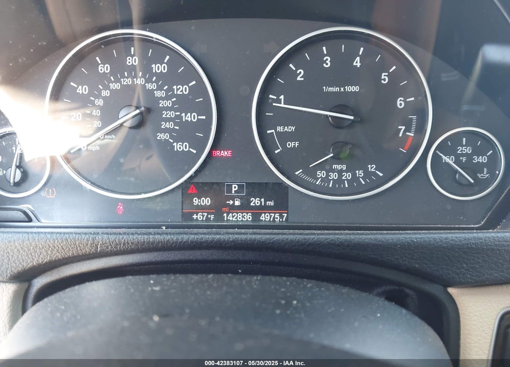 2014 BMW 320I XDRIVE VIN: WBA3C3C59EF986353
