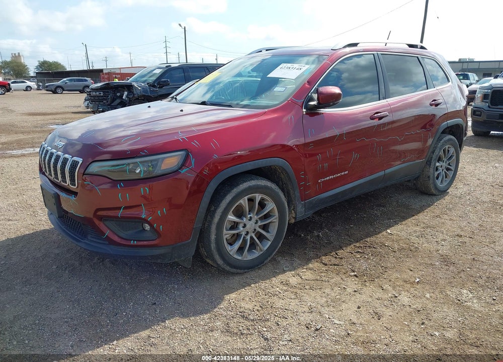 2019 JEEP CHEROKEE VIN: 1C4PJLLBXKD444248