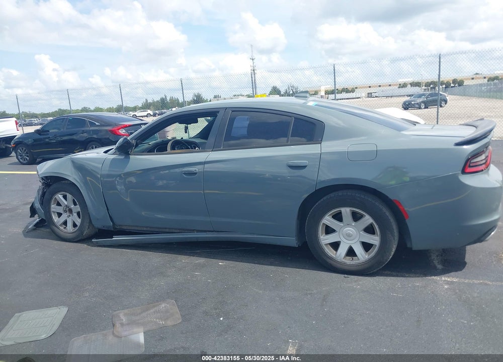 2016 DODGE CHARGER VIN: 2C3CDXHG6GH186164