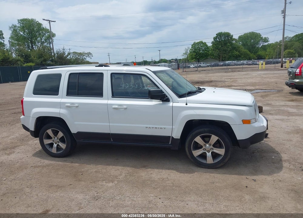 2016 JEEP PATRIOT VIN: 1C4NJRFB3GD627097