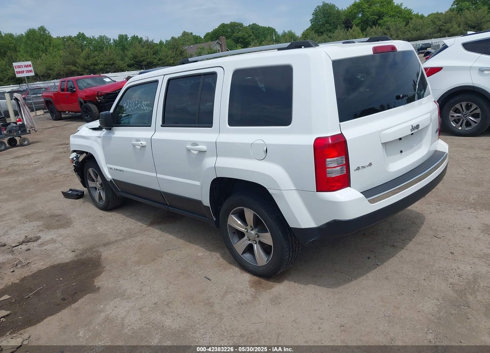 2016 JEEP PATRIOT VIN: 1C4NJRFB3GD627097