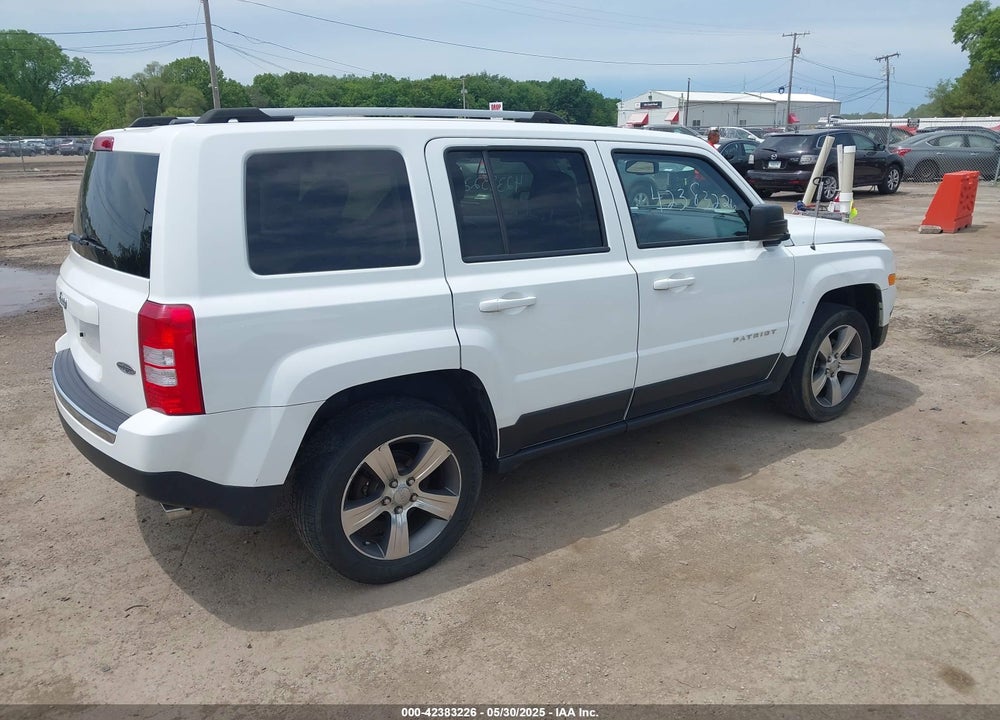 2016 JEEP PATRIOT VIN: 1C4NJRFB3GD627097
