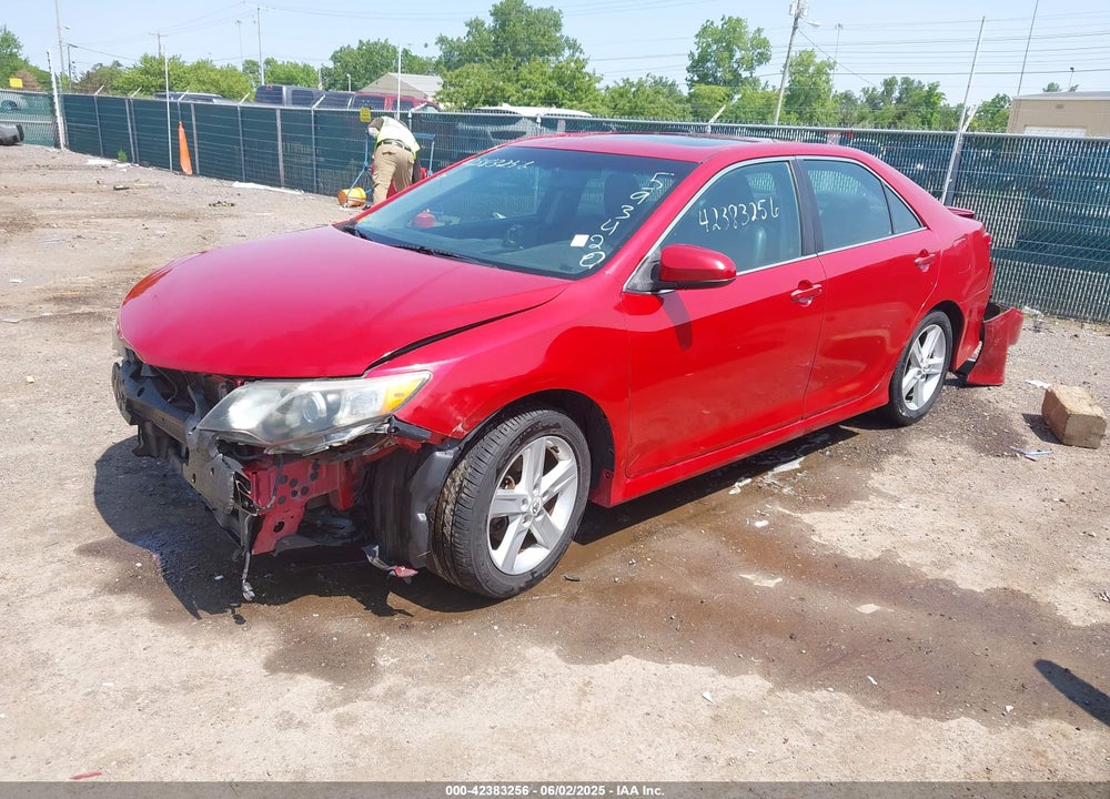 2012 TOYOTA CAMRY SE VIN: 4T1BF1FK5CU593420