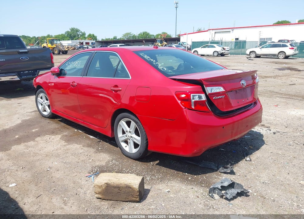 2012 TOYOTA CAMRY SE VIN: 4T1BF1FK5CU593420