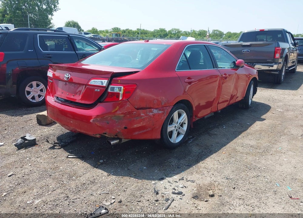 2012 TOYOTA CAMRY SE VIN: 4T1BF1FK5CU593420