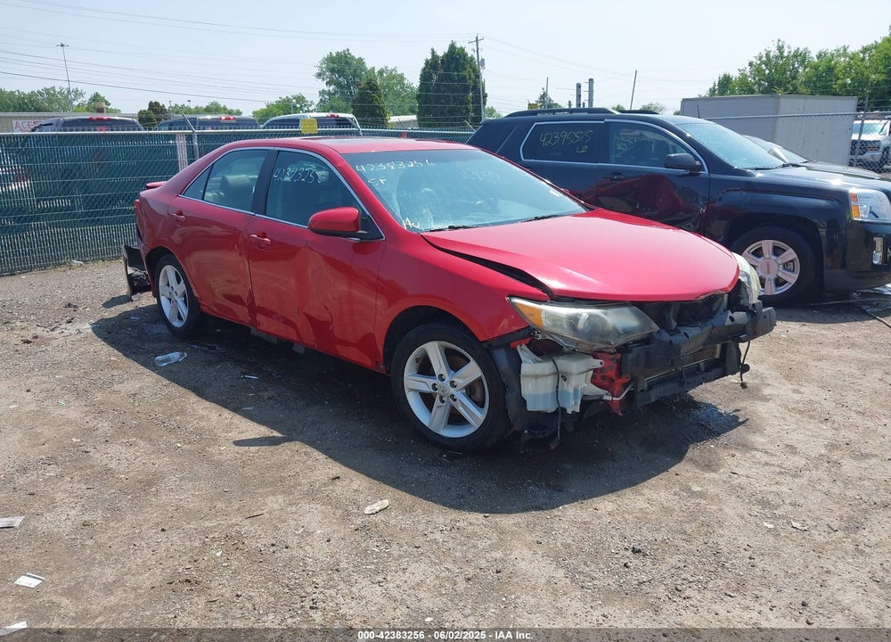 2012 TOYOTA CAMRY SE VIN: 4T1BF1FK5CU593420