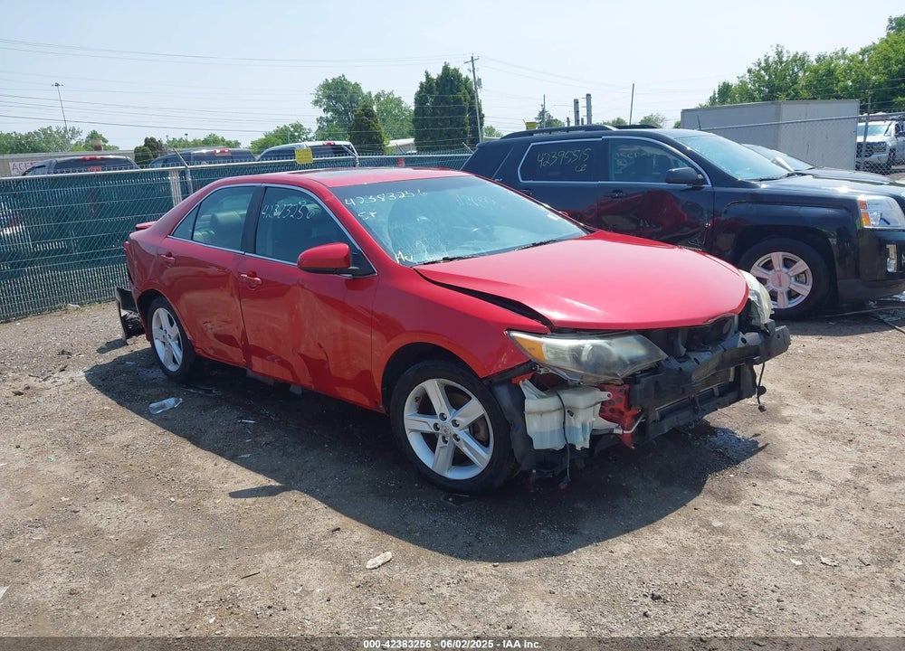 2012 TOYOTA CAMRY SE VIN: 4T1BF1FK5CU593420