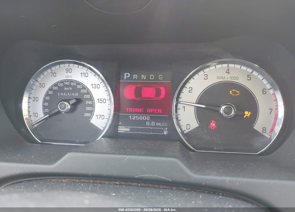 2010 JAGUAR XF VIN: SAJWA0FA9AHR53821