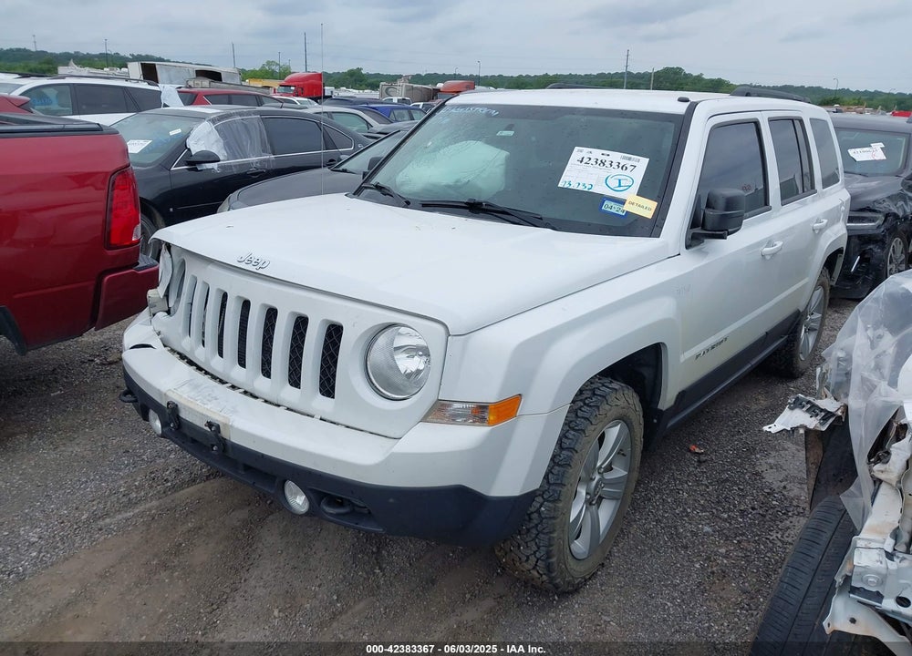 2017 JEEP PATRIOT VIN: 1C4NJRBB3HD181833