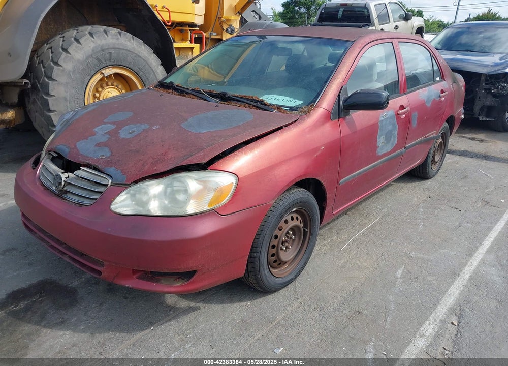 2003 TOYOTA COROLLA CE VIN: 2T1BR32E53C153816