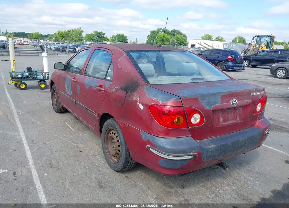 2003 TOYOTA COROLLA CE VIN: 2T1BR32E53C153816
