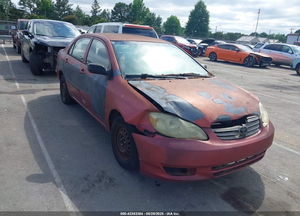 2003 TOYOTA COROLLA CE VIN: 2T1BR32E53C153816
