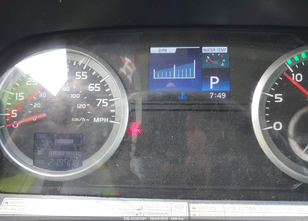 2013 HINO 258/268 VIN: 5PVNE8JP6D4S50598