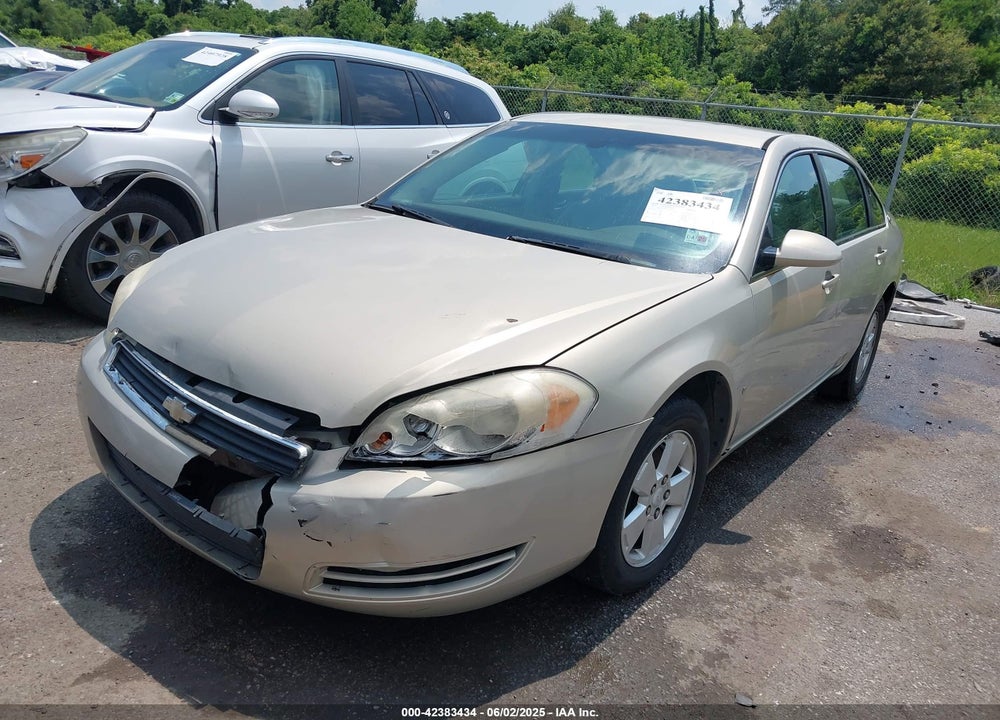 2008 CHEVROLET IMPALA VIN: 2G1WT55K389119048