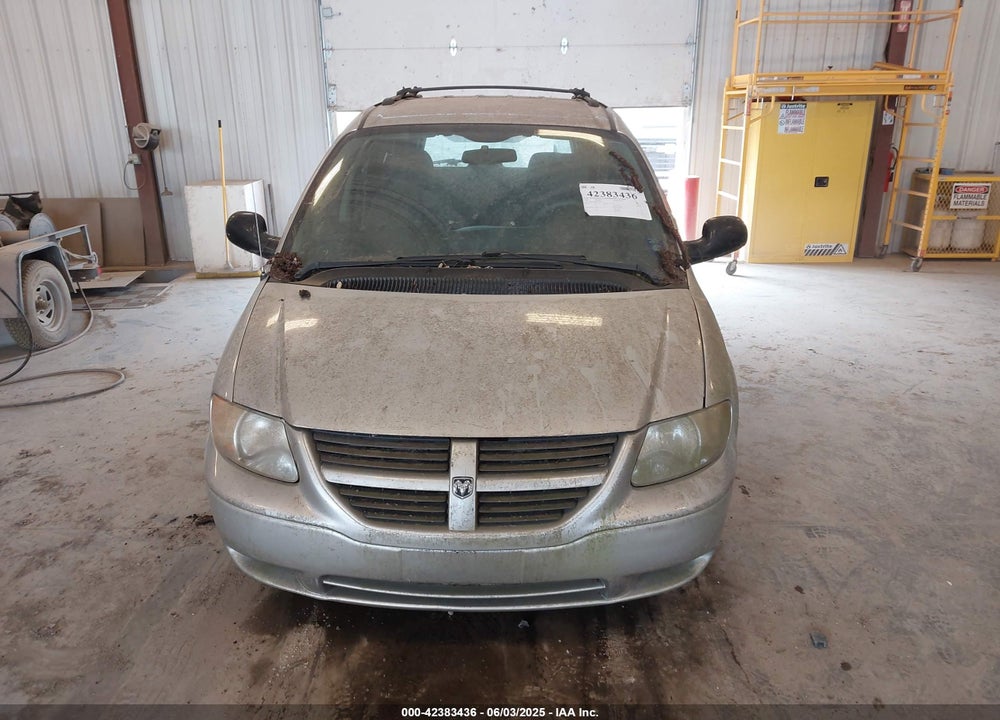 2005 DODGE CARAVAN SXT VIN: 1D4GP45RX5B286270
