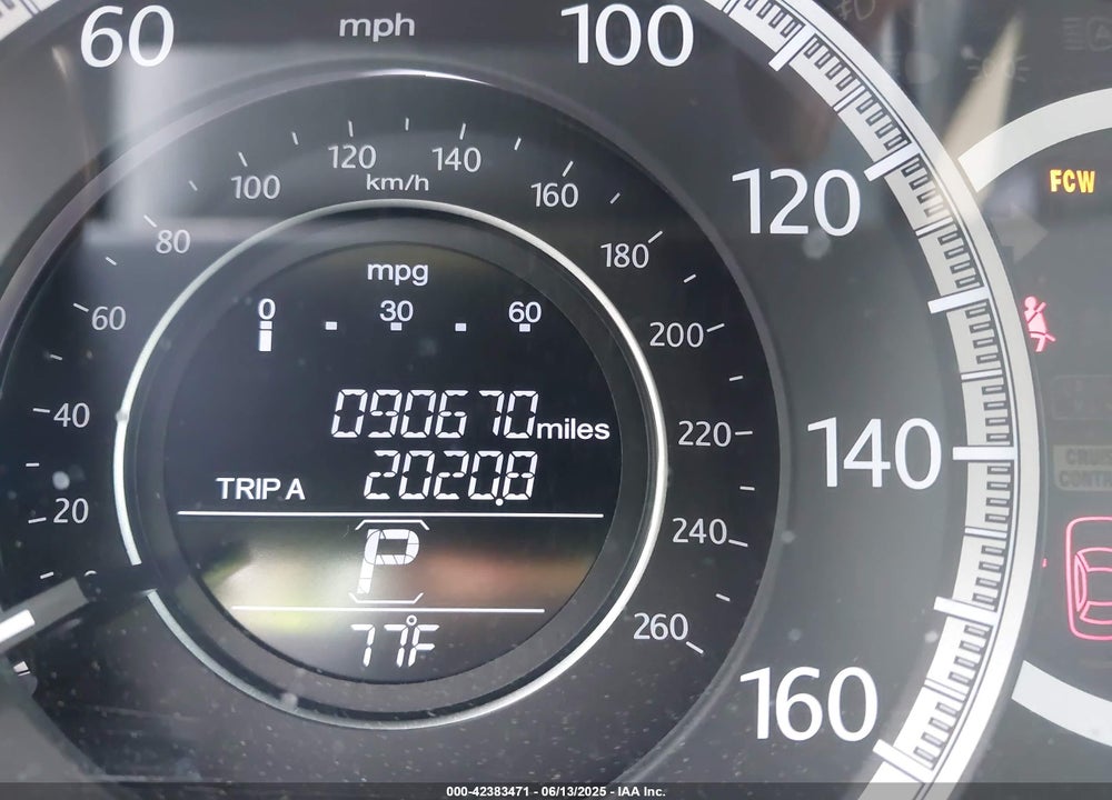 2014 HONDA ACCORD VIN: 1HGCR2F88EA035254