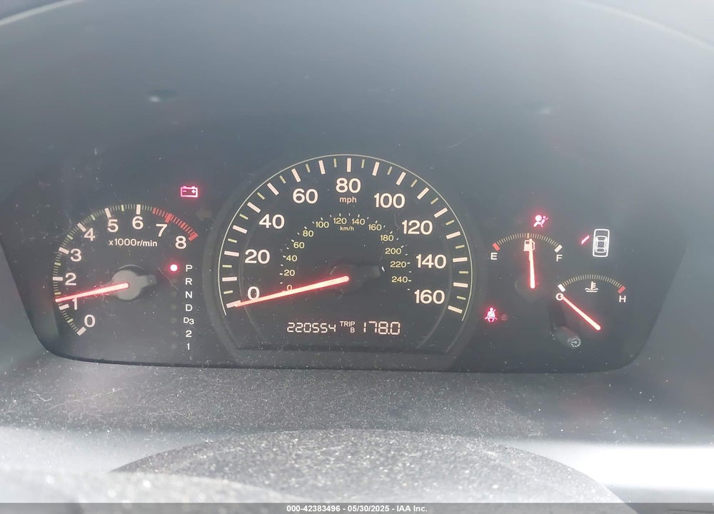 2005 HONDA ACCORD VIN: 1HGCM56405A154350