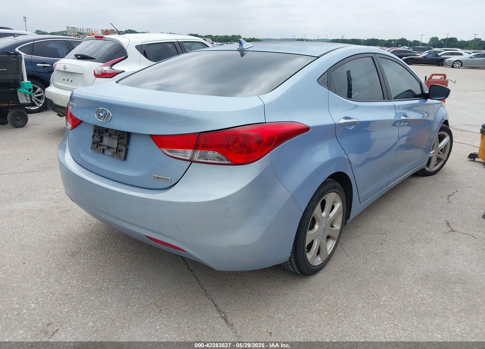 2012 HYUNDAI ELANTRA VIN: KMHDH4AE6CU292404