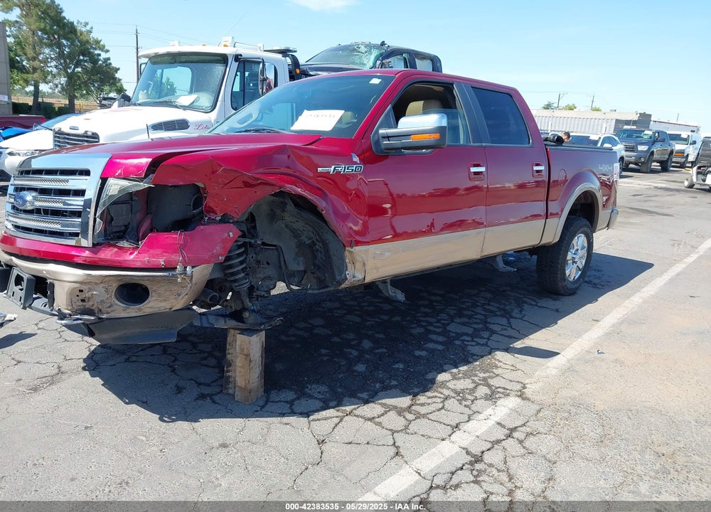 2013 FORD F150 VIN: 1FTFW1EF9DFC16878