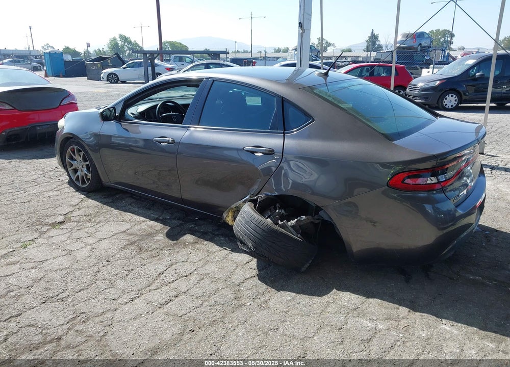 2015 DODGE DART VIN: 1C3CDFBB2FD165461