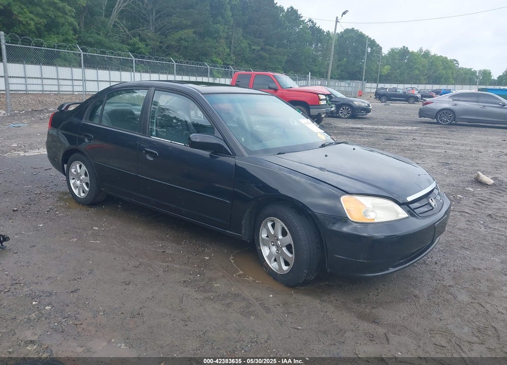 2001 HONDA CIVIC EX VIN: 2HGES26741H538747