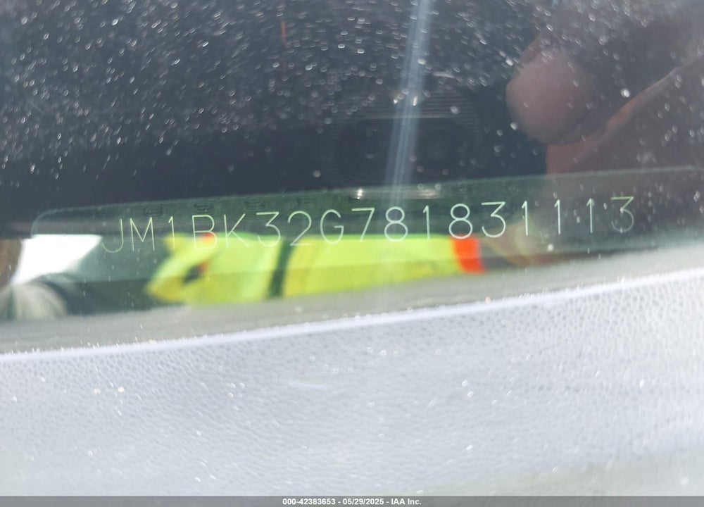2008 MAZDA 3 I VIN: JM1BK32G781831113