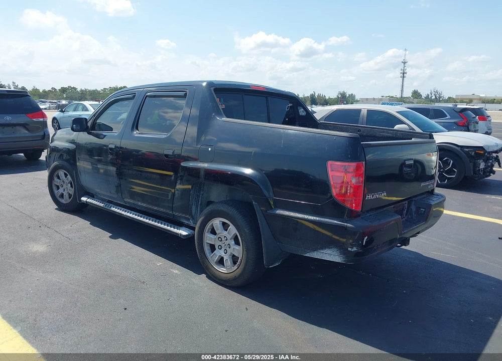 2011 HONDA RIDGELINE RTS VIN: 5FPYK1F43BB453571