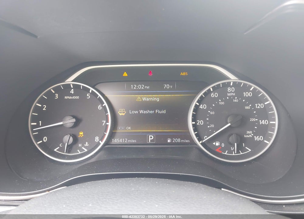 2016 NISSAN MAXIMA VIN: 1N4AA6AP9GC408480