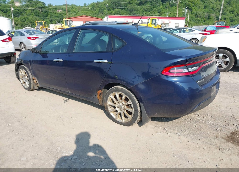 2013 DODGE DART LIMITED VIN: 1C3CDFCA8DD106997