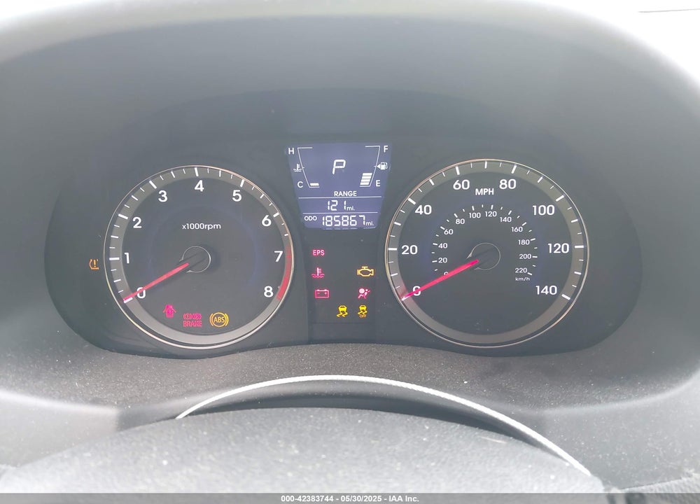 2012 HYUNDAI ACCENT GS VIN: KMHCT5AE6CU012772
