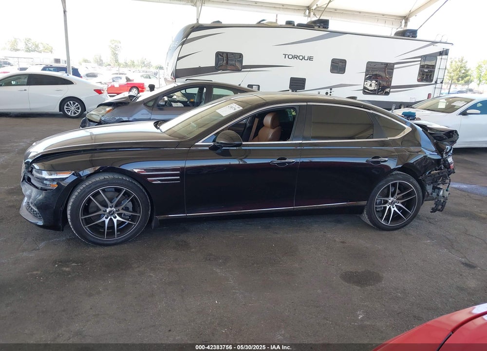 2022 GENESIS G80 2.5T RWD VIN: KMTGB4SC8NU112618