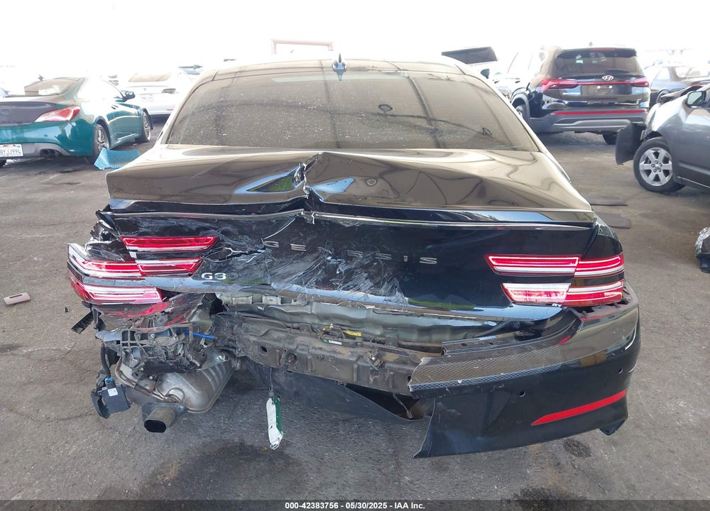 2022 GENESIS G80 2.5T RWD VIN: KMTGB4SC8NU112618