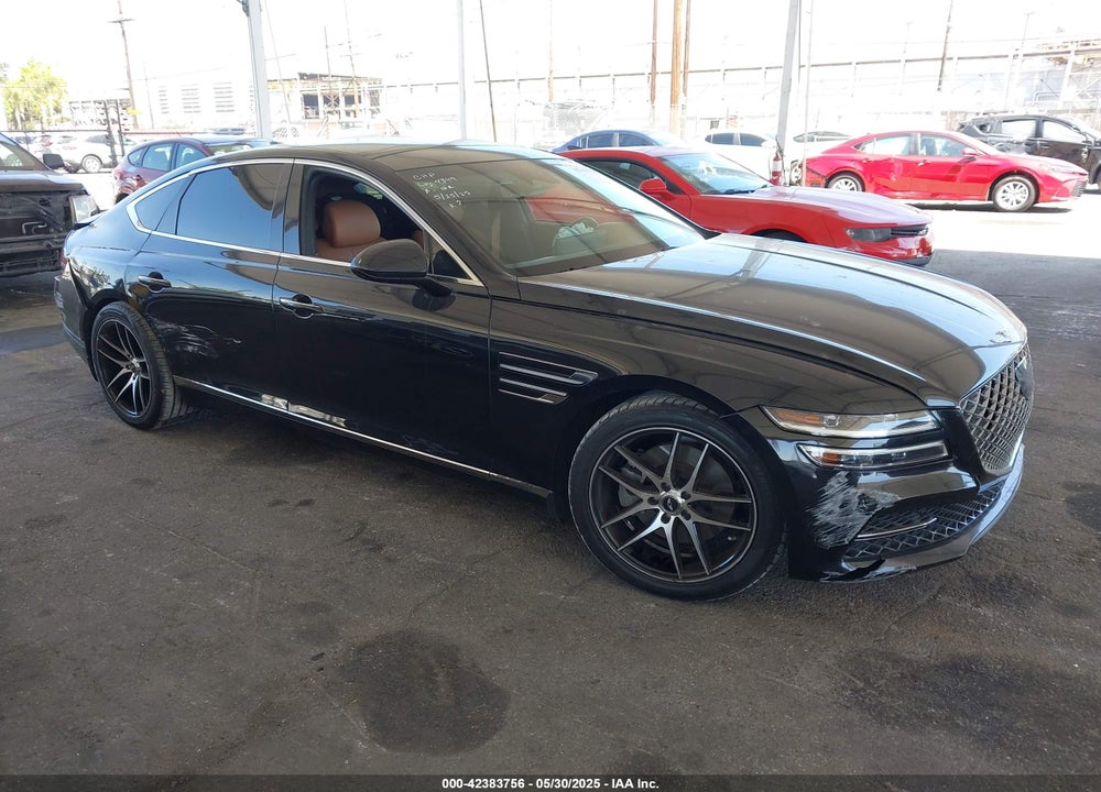 2022 GENESIS G80 2.5T RWD VIN: KMTGB4SC8NU112618