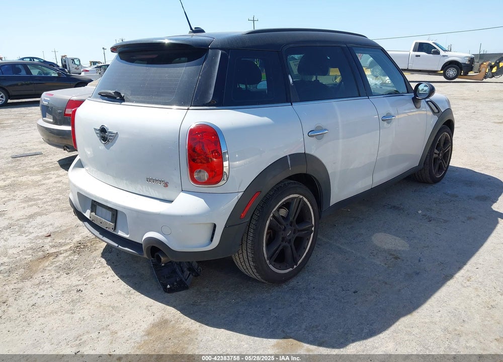 2011 MINI COOPER S COUNTRYMAN VIN: WMWZC3C50BWM26002