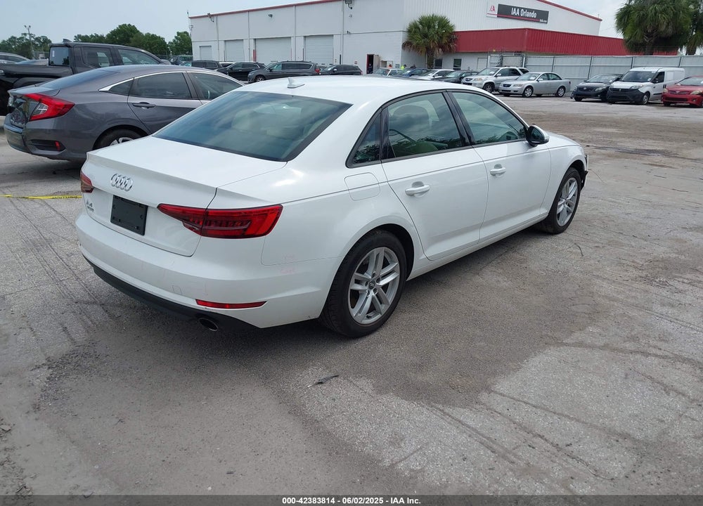 2017 AUDI A4 2.0T PREMIUM VIN: WAUGNAF40HN061246