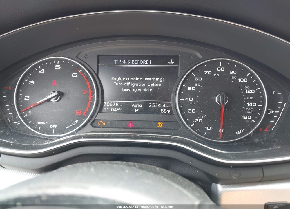 2017 AUDI A4 2.0T PREMIUM VIN: WAUGNAF40HN061246