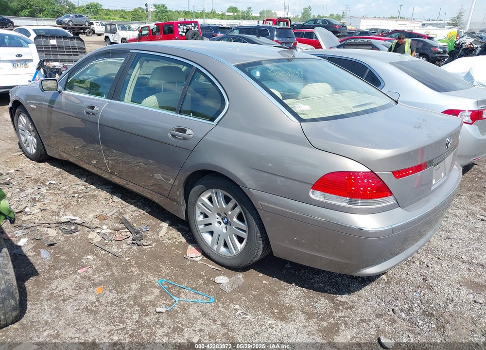 2002 BMW 745LI VIN: WBAGN63452DR05831
