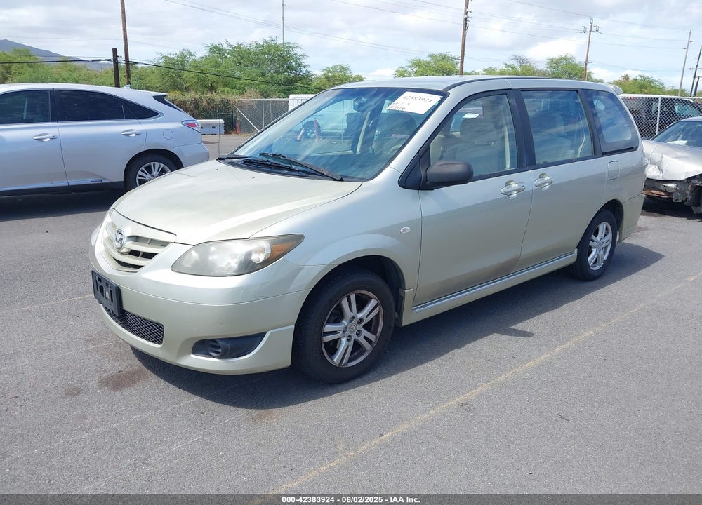2005 MAZDA MPV LX VIN: JM3LW28A050539186