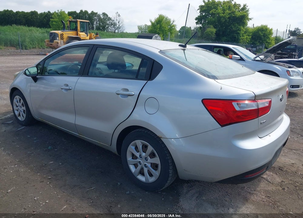 2013 KIA RIO LX VIN: KNADM4A37D6294390