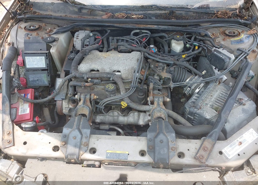 2002 CHEVROLET IMPALA VIN: 2G1WF52E129147766