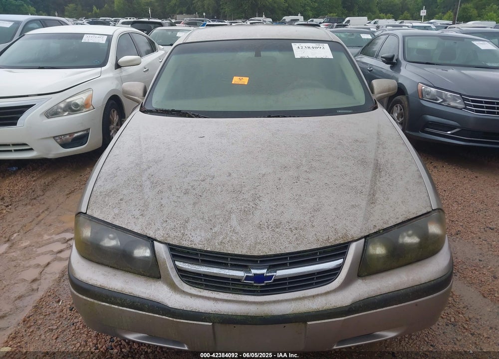 2002 CHEVROLET IMPALA VIN: 2G1WF52E129147766