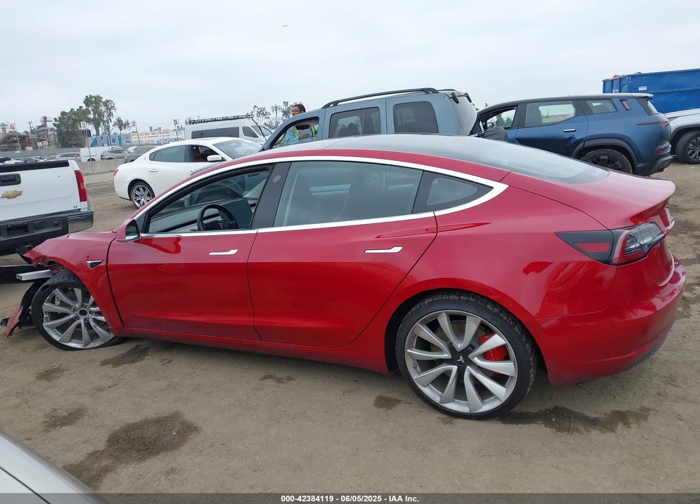 2018 TESLA MODEL 3 LONG RANGE/PERFORMANCE VIN: 5YJ3E1EBXJF072776