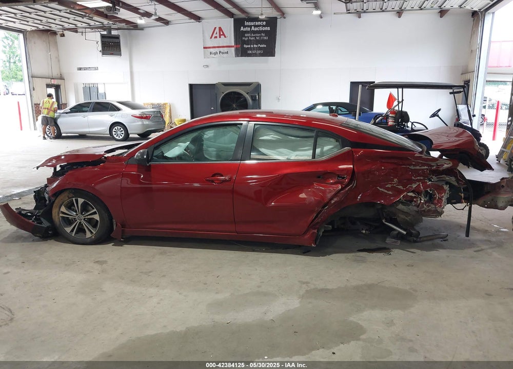 2022 NISSAN SENTRA VIN: 3N1AB8CV6NY223731